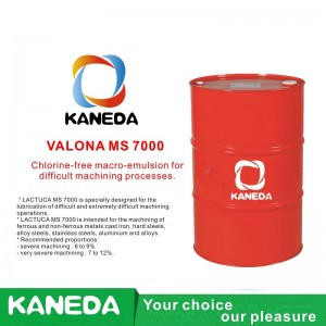 KANEDA LACTUCA MS 7000 макро-емулсия без хлор за трудни процеси на обработка.