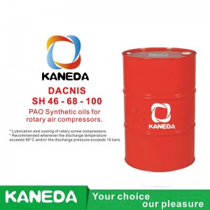KANEDA DACNIS SH 32- 46 - 68 - 100 PAO Синтетични масла за ротационни въздушни компресори.