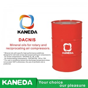 KANEDA DACNIS Минерални масла за въртящи се и въртящи се въздушни компресори
