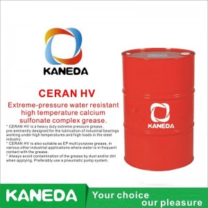 KANEDA CERAN HV Комплексна грес с високотемпературен калциев сулфонат с изключително налягане.